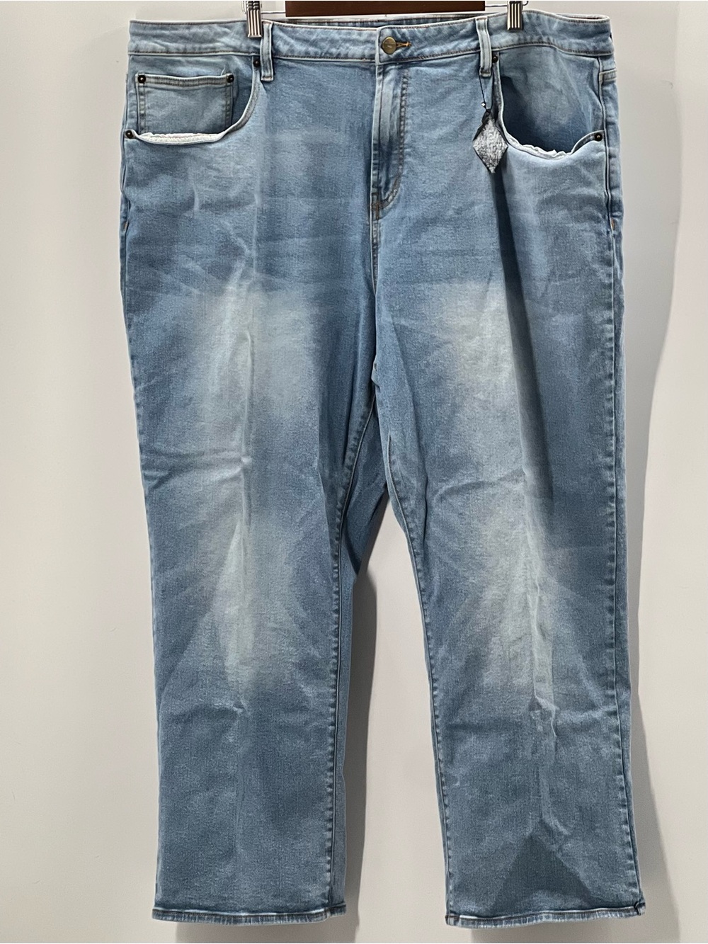 J050 Benny Gold NWT Light Blue Men's Relaxed Fit Jeans